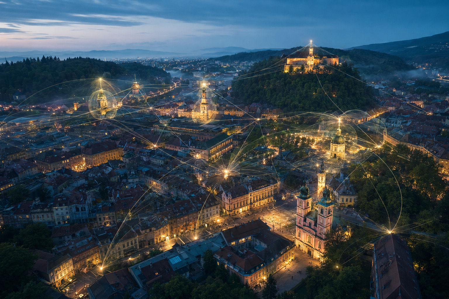 Település és terület finom mezőarchitektúrája